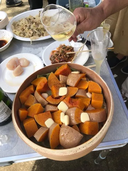 農園からの写真