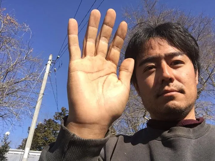 農園からの写真