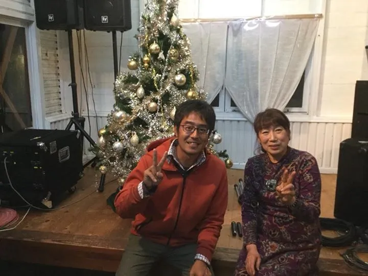 農園からの写真
